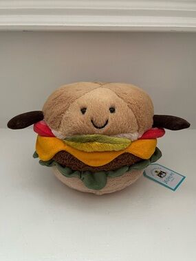 Jellycat Amuseables Burger Plush